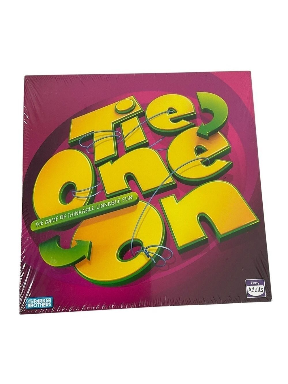 NEW SEALED Adult Party Game Tie One On 2006 Parker Brothers Hasbro